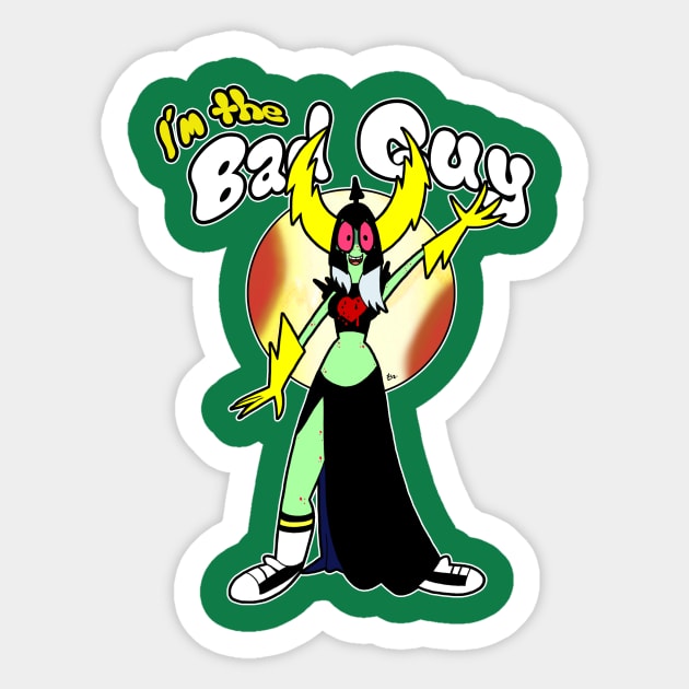 TSHIRT - Wander Over Yonder I'M THE BAD GUY Sticker by Eyz